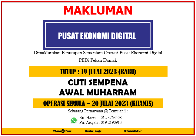 CUTI AWAL MUHARRAM JULAI 2023