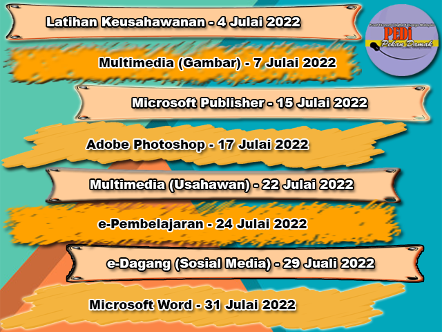 JADUAL AKTIVITI JULAI 2022