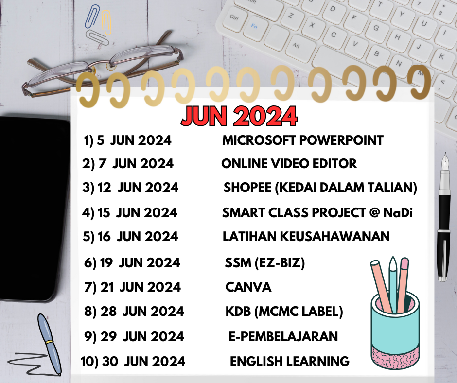 JADUAL AKTIVITI JUN 2024