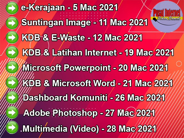 JADUAL AKTIVITI MAC 2021