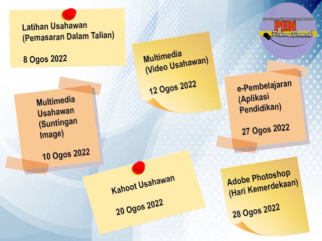 JADUAL AKTIVITI OGOS 2022