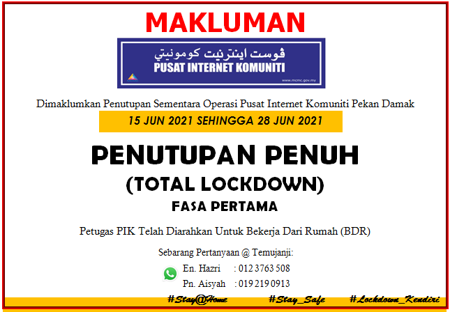 SAMBUNG LOCKDOWN